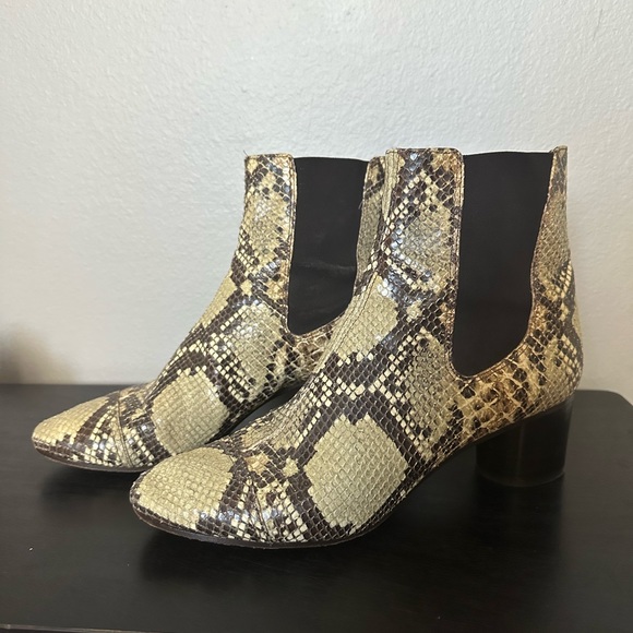 Isabel Marant size 41 snakeskin Chelsea boot - Picture 6 of 6
